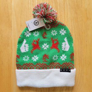 NEFF Mens Christmas Knit Beanie One Size NWT